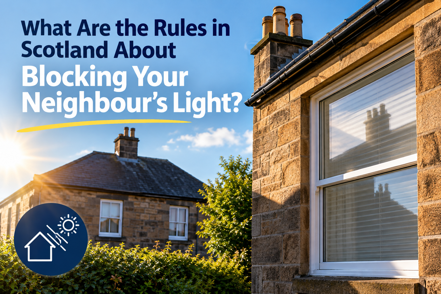 What Are the Rules in Scotland About Blocking Your Neighbour’s Light