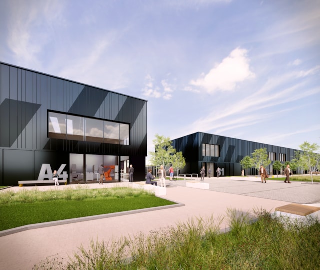Planning permission granted for new development Tech Terrace at the Advanced Manufacturing Innovation District Scotland (AMIDS)