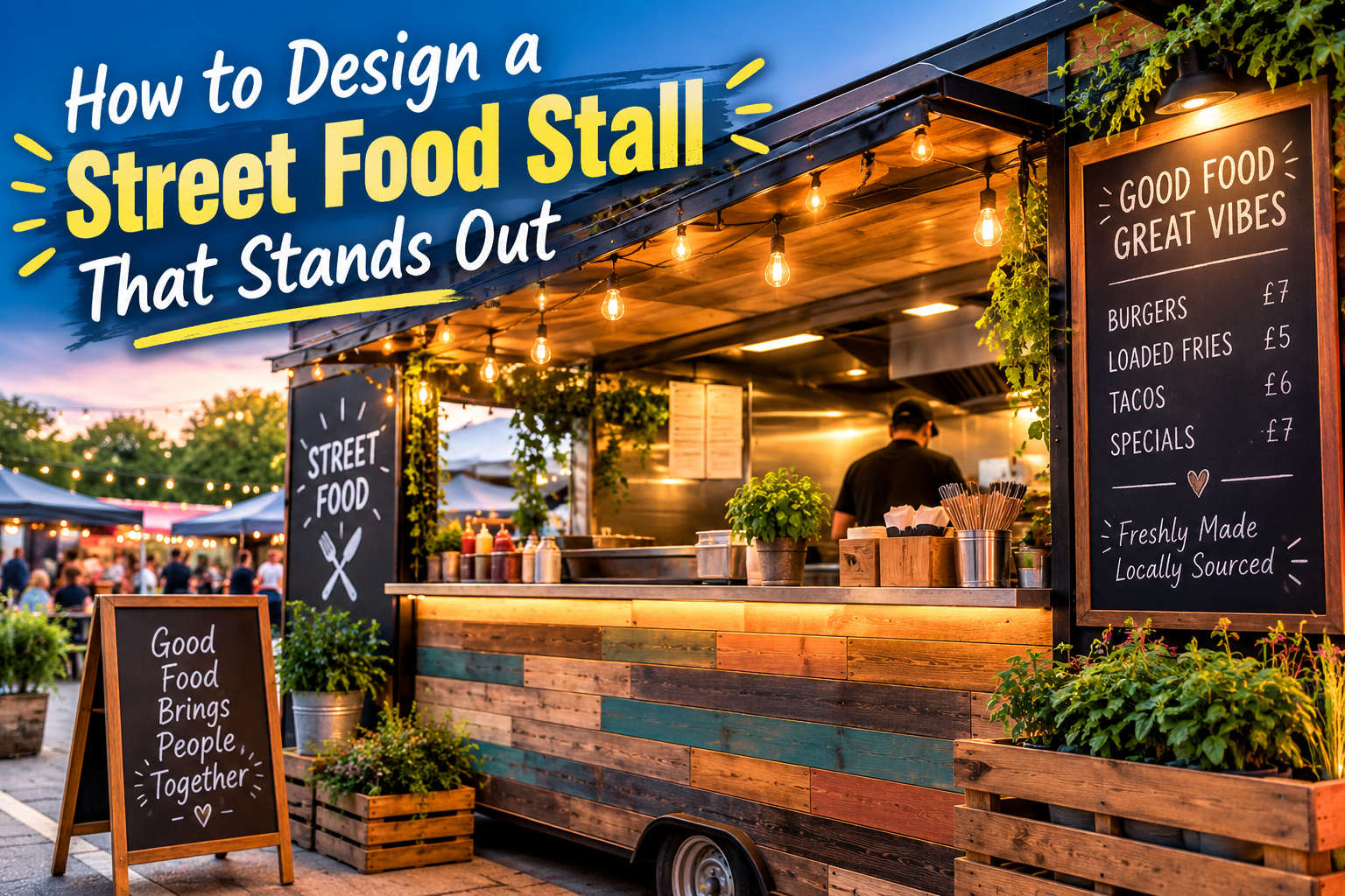 How to Design a Street Food Stall That Stands Out