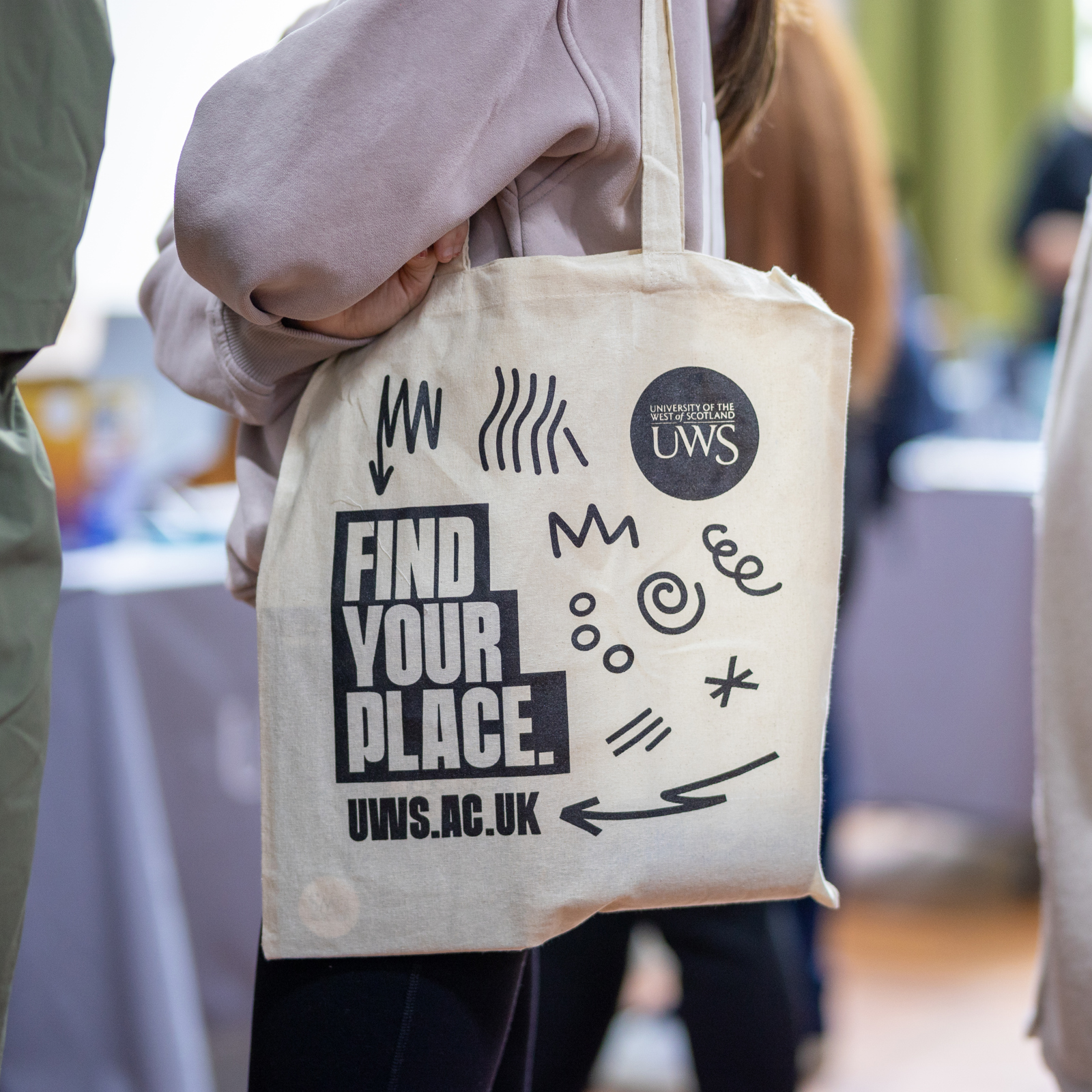 UWS Paisley Open Day on 17 October and Subject Showcase on 21 November
