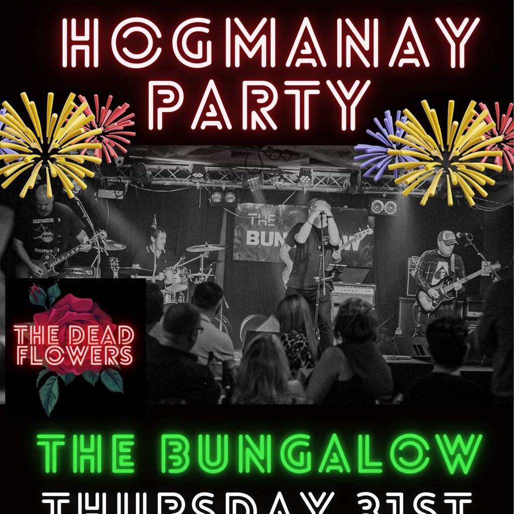 Six New Gigs Announced at The Bungalow, Paisley – From Hogmanay to March of the Mods