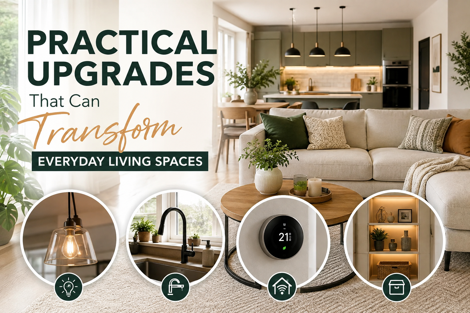 Practical Upgrades That Can Transform Everyday Living Spaces