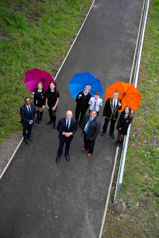 £1.5m pathway project opens up safer journeys across Erskine