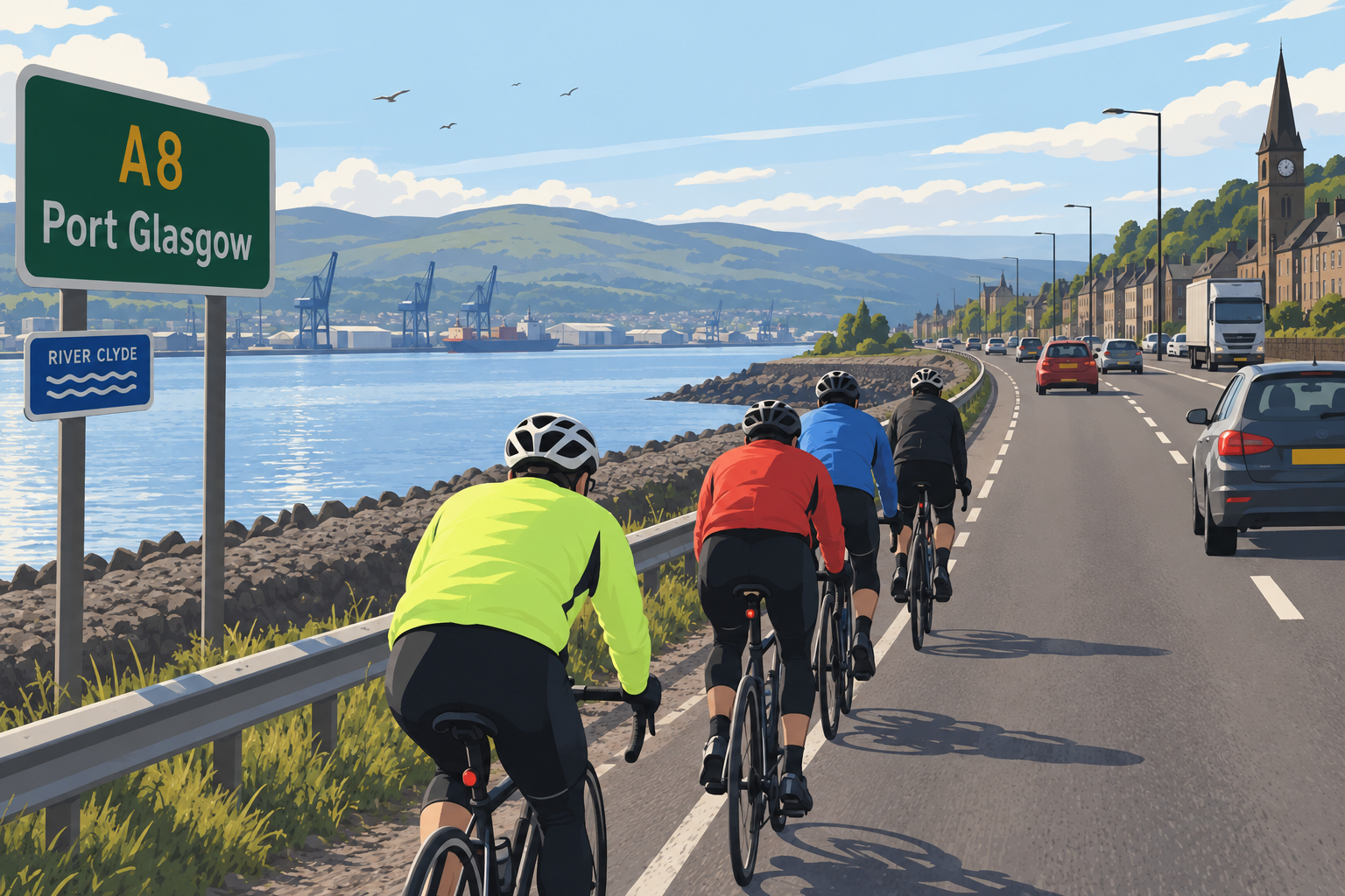 Family Pay Tribute to Johnstone Wheelers Cyclist Following Fatal A8 Collision