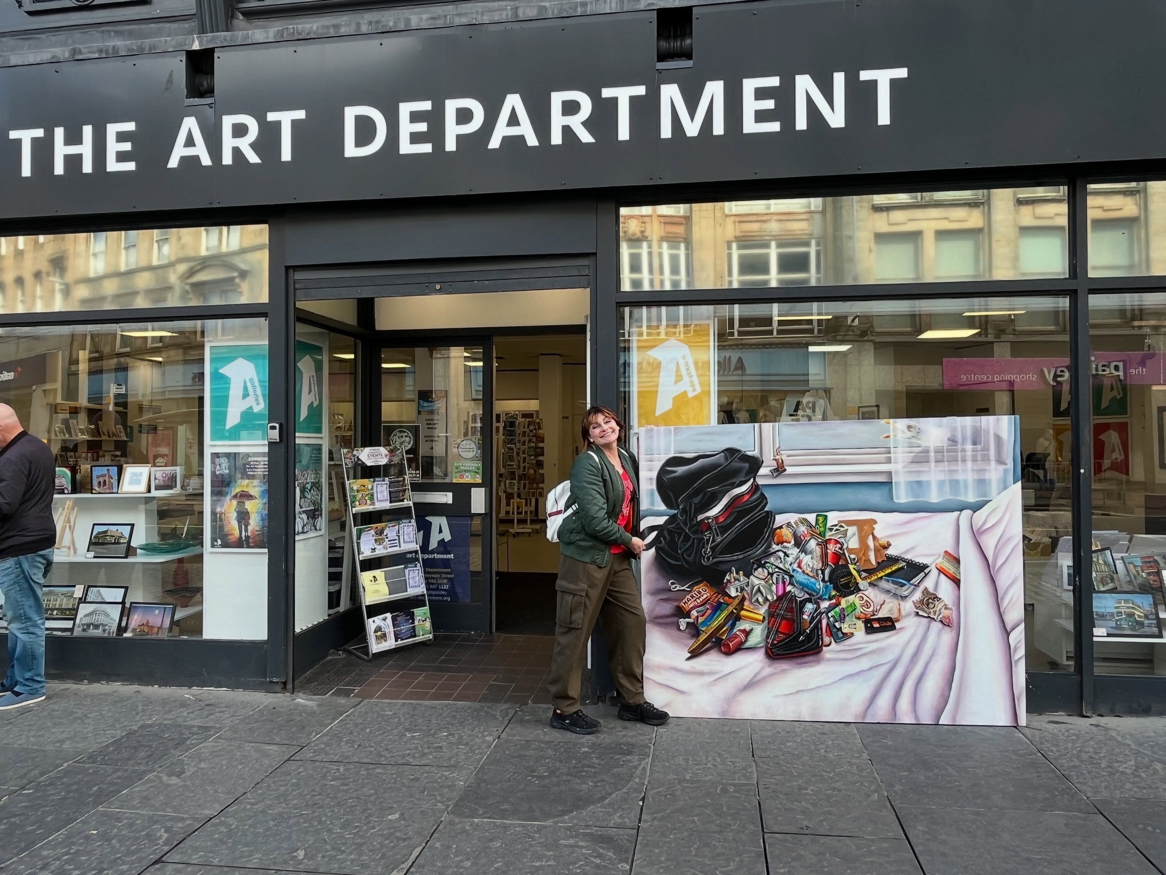 Paisley artist hands in major new work for Big Art Show 2026