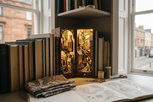 From Paisley Pattern to Miniature Worlds: How the Book Nook Craze Is Finding a Natural Home in Scotland's Creative Capital