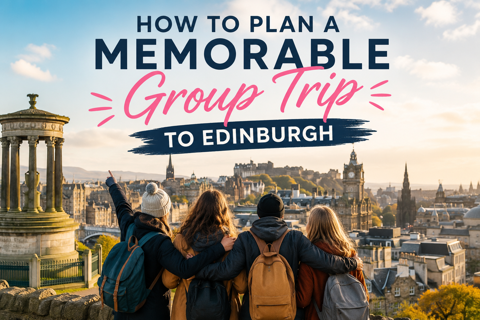 How to Plan a Memorable Group Trip to Edinburgh