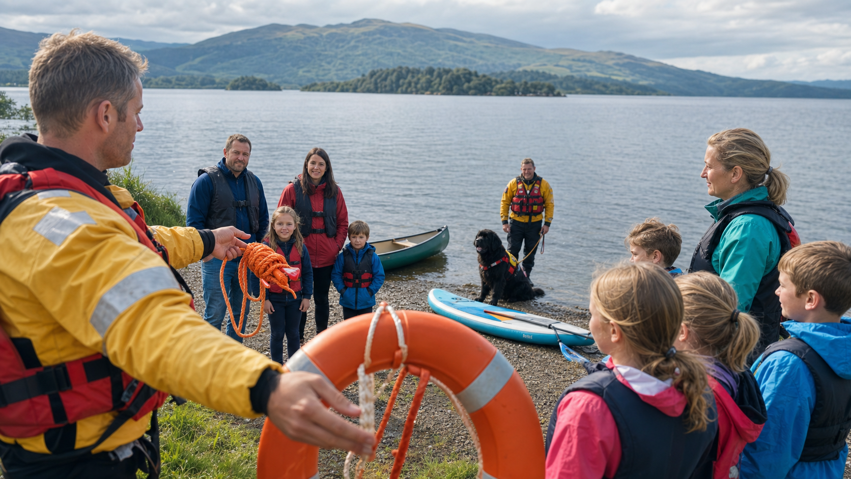 Water Safety Scotland to host fifth free water safety open day event at Loch Lomond Shores as new Drowning Prevention Strategy is released