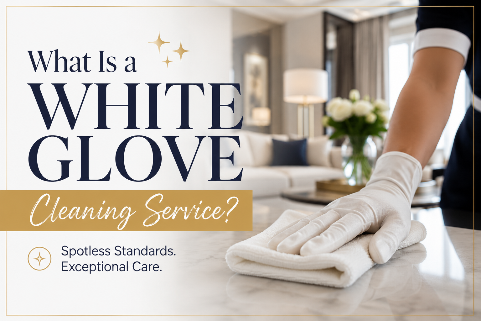 What Is a White Glove Cleaning Service