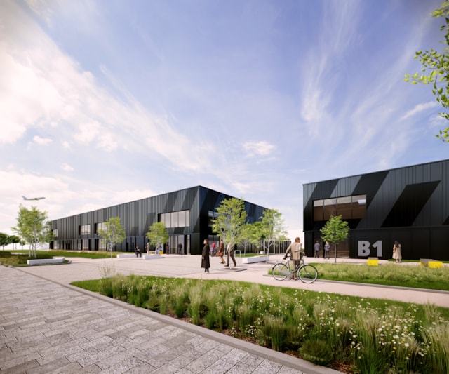 Planning permission granted for new development Tech Terrace at the Advanced Manufacturing Innovation District Scotland (AMIDS)