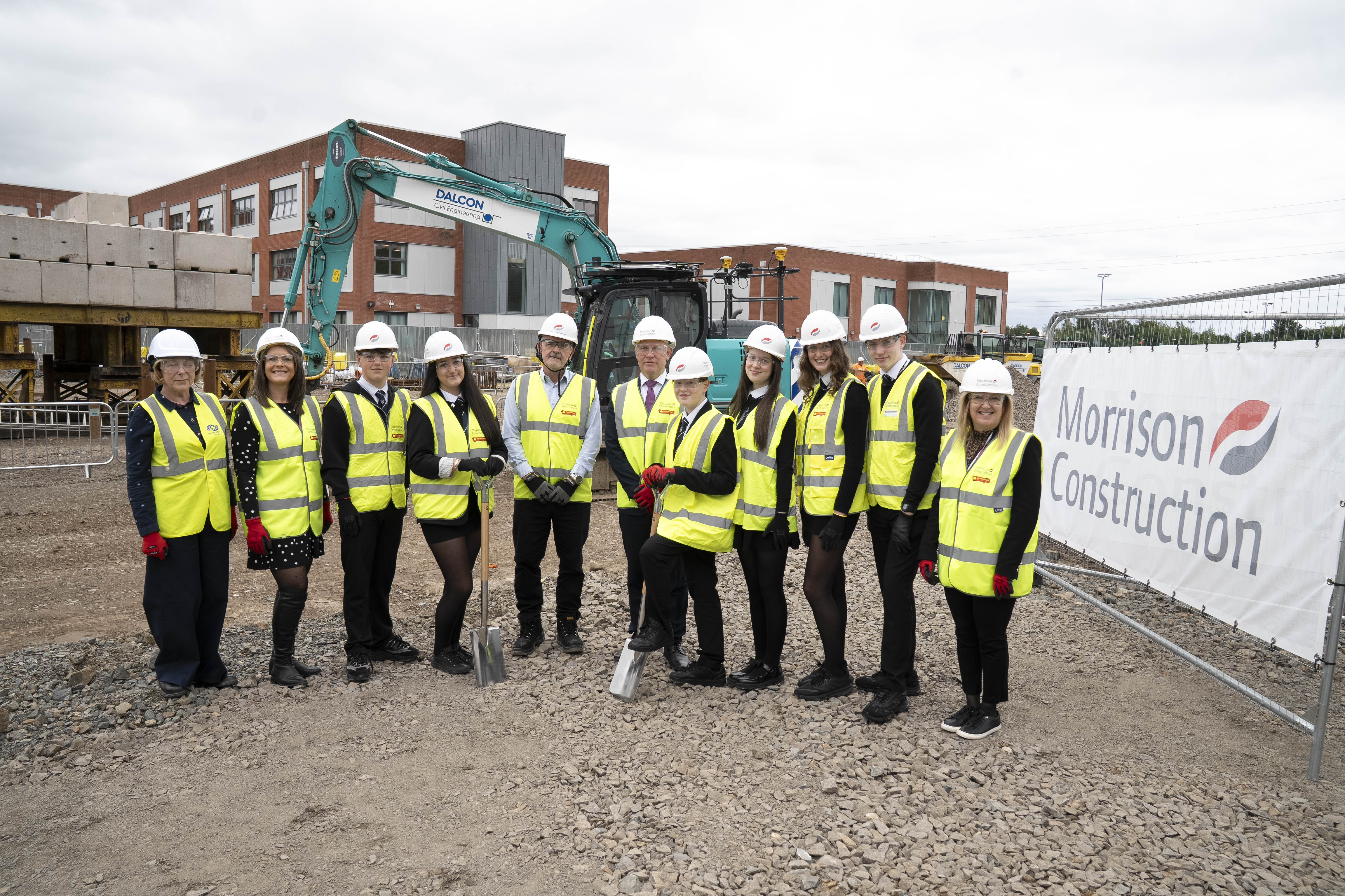 Progress continues on Park Mains High School extension in Erskine