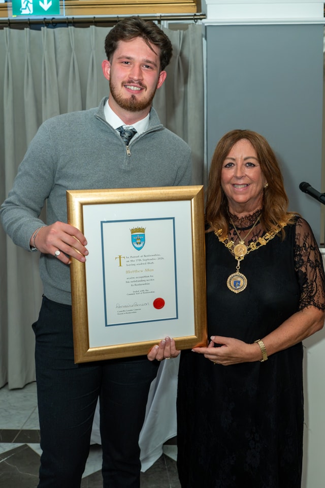 Mental health campaigner Craig Ferguson awarded Freedom of Renfrewshire