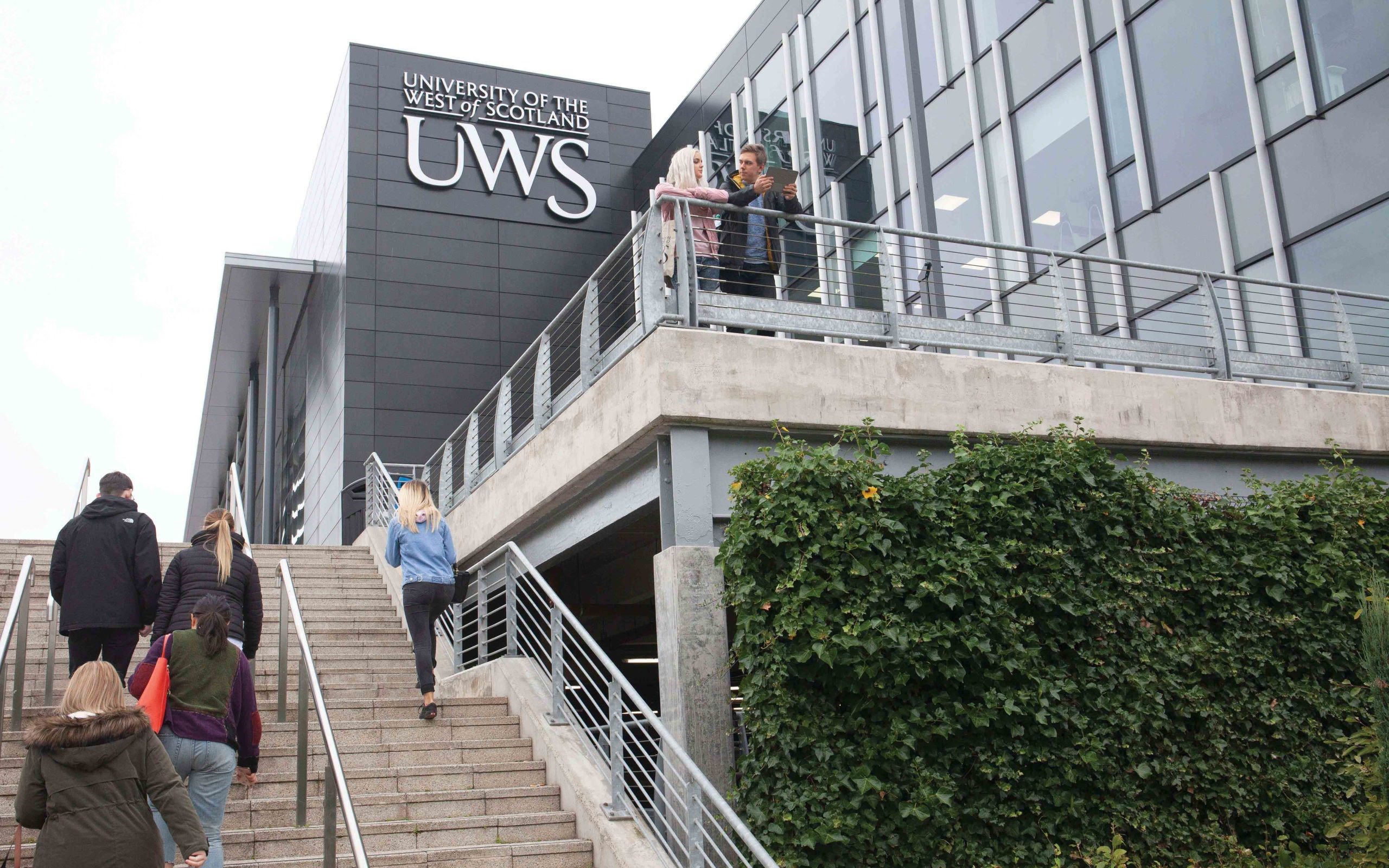 UWS Paisley Campus on High Street