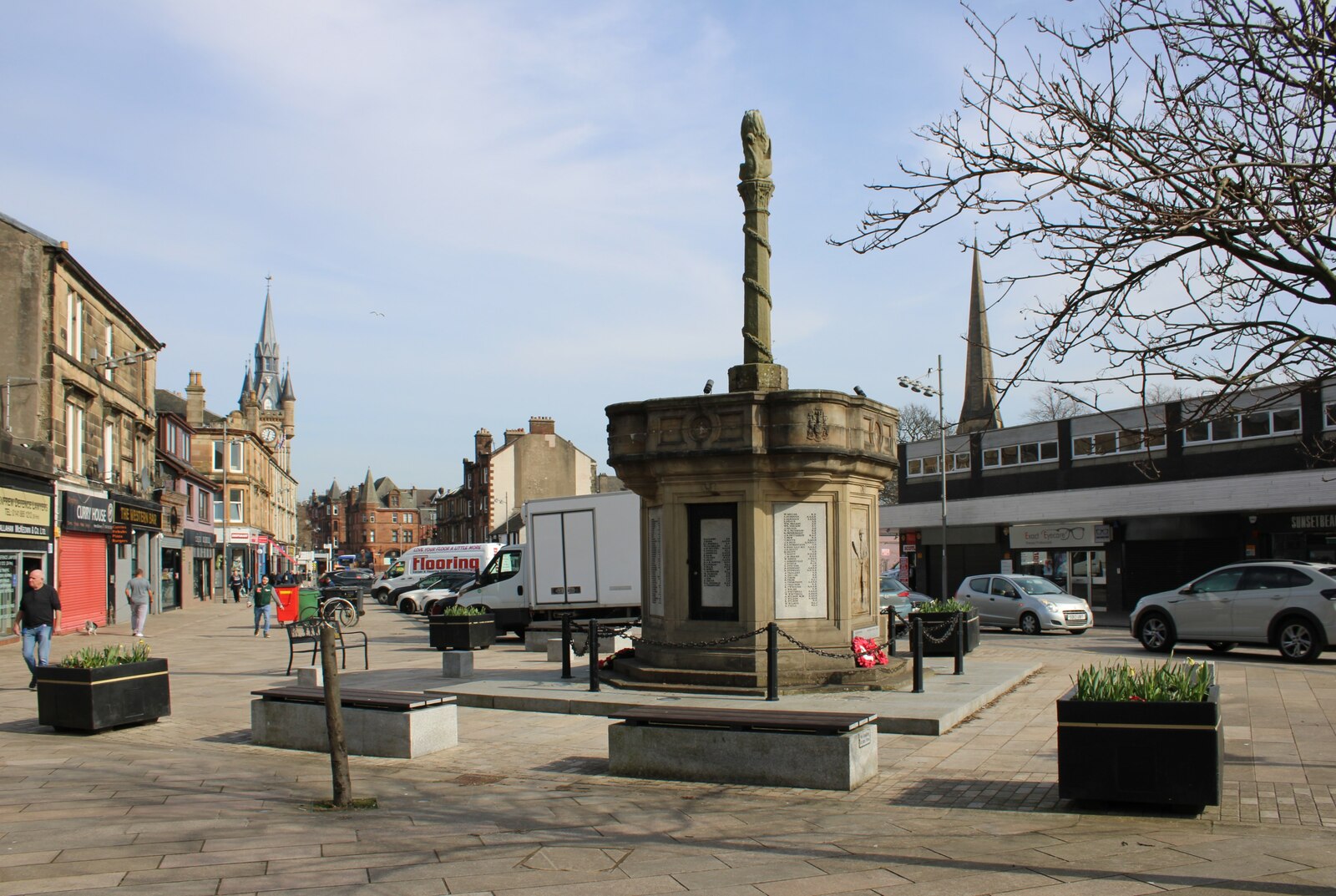 Renfrew Cenotaph repairs to be carried out before Remembrance Sunday