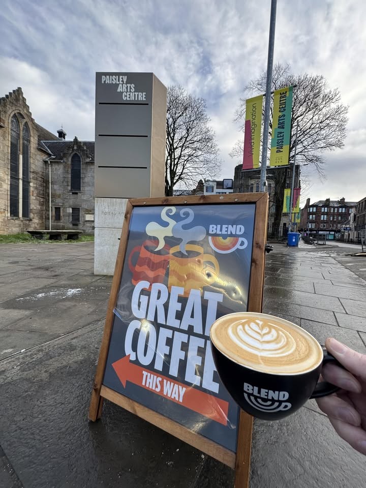BLEND Coffee Lounge, Paisley Arts Centre