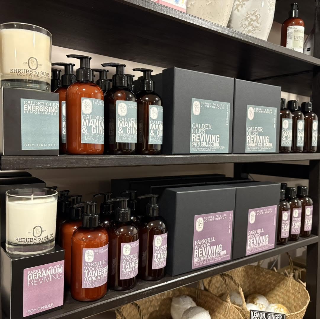 Lochwinnoch's Shrubs To Suds: Handcrafted Skincare Made with Care