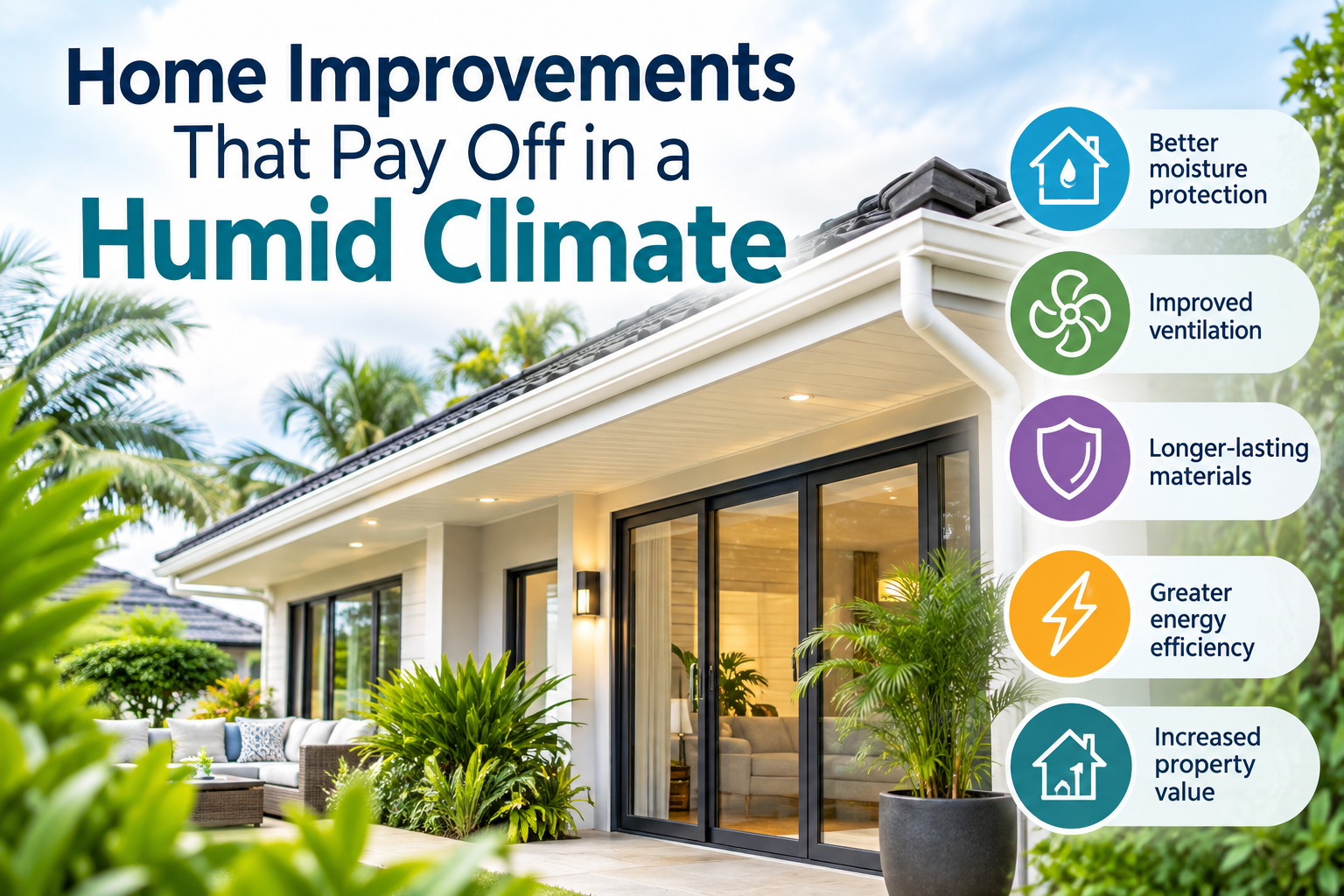 Home Improvements That Pay Off in a Humid Climate