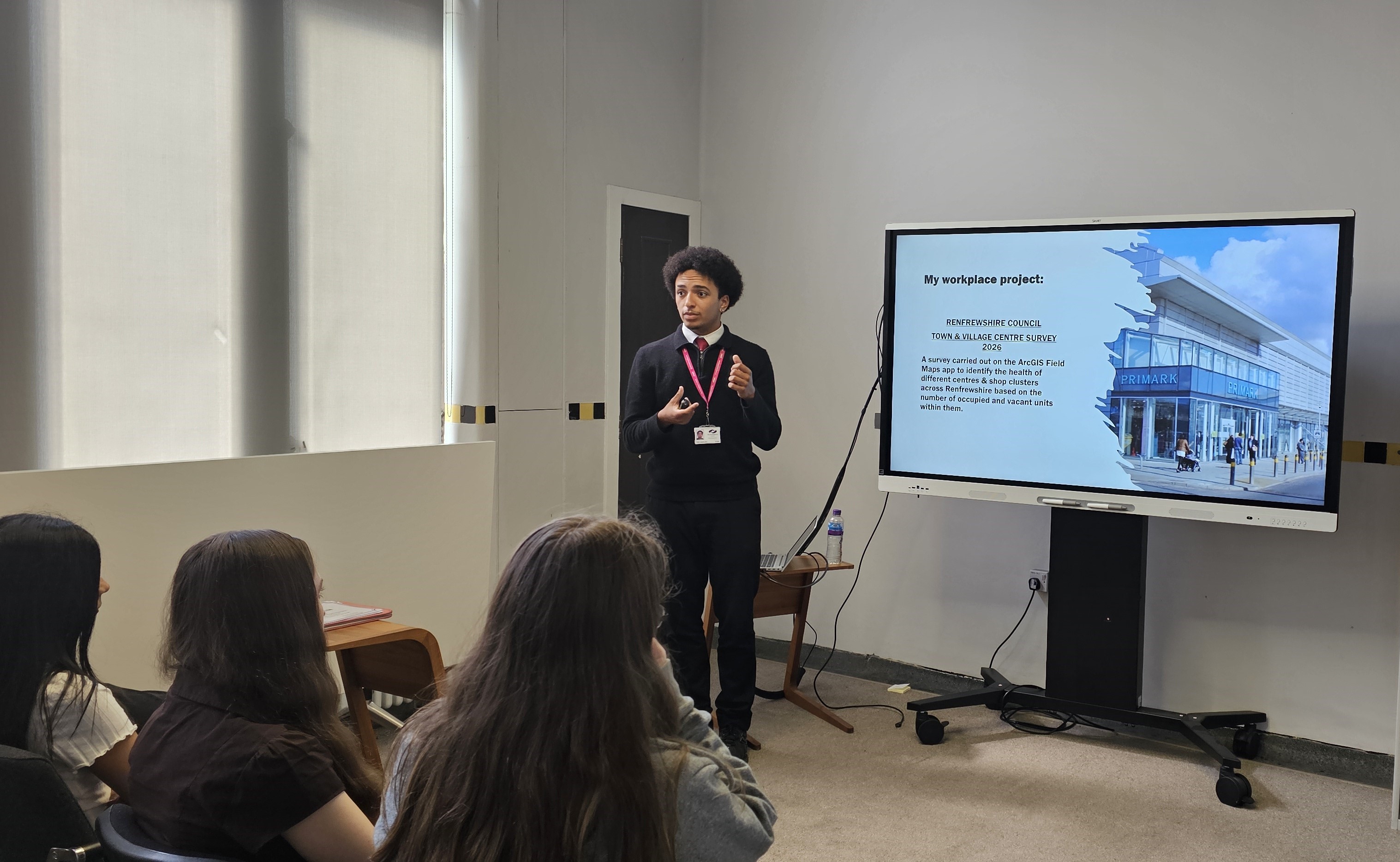 Paid summer internships help Renfrewshire's young people get Career Ready