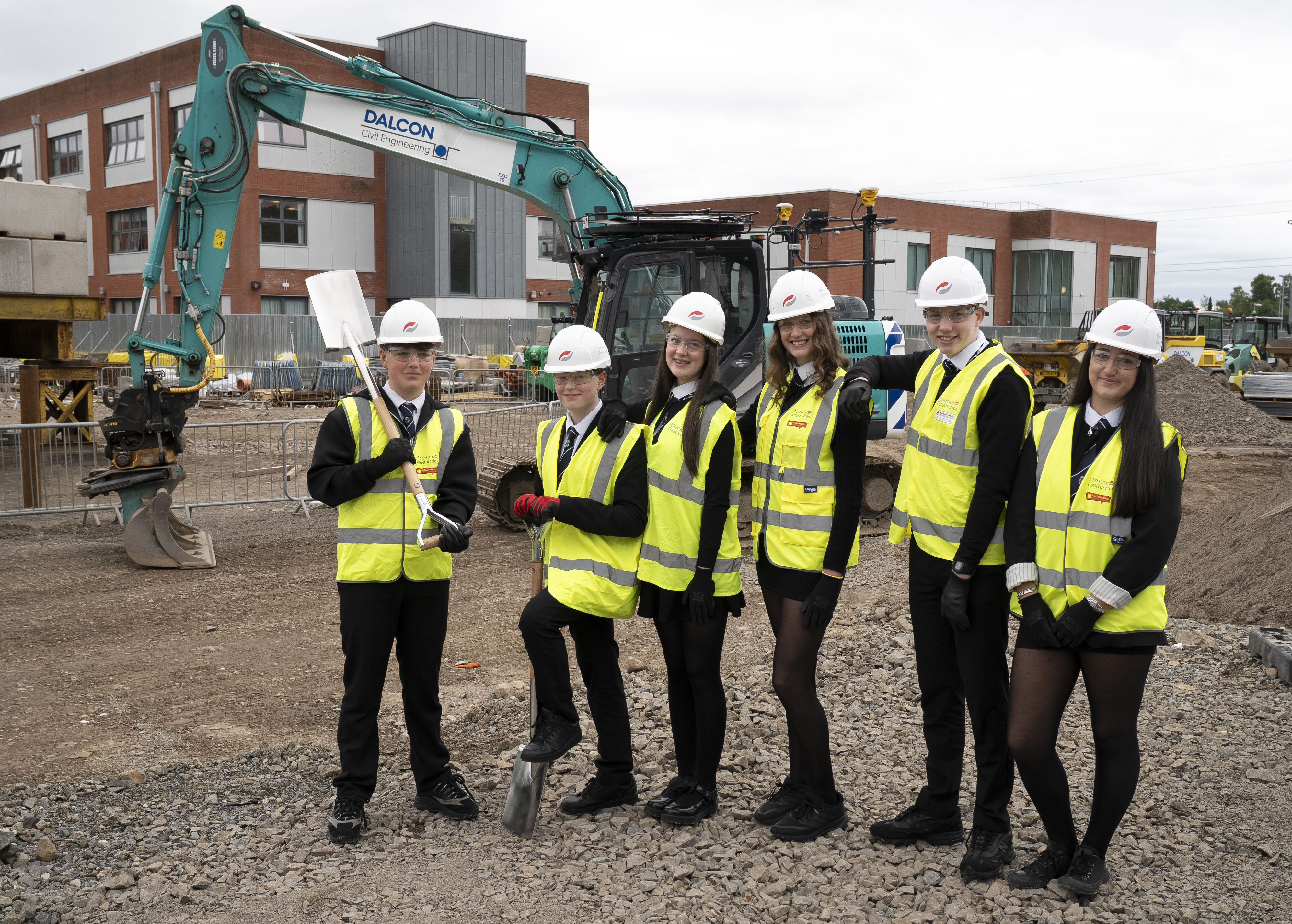 Progress continues on Park Mains High School extension in Erskine