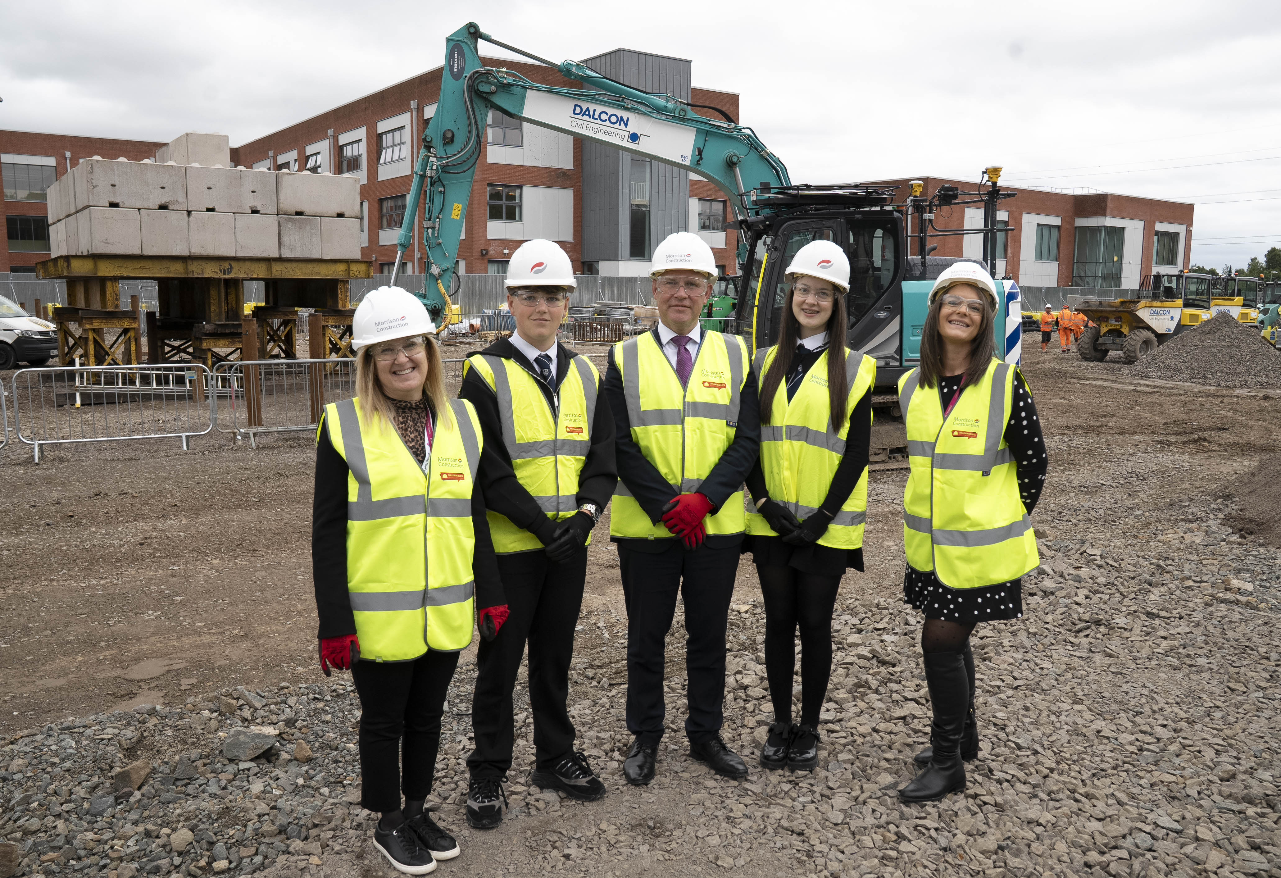Progress continues on Park Mains High School extension in Erskine
