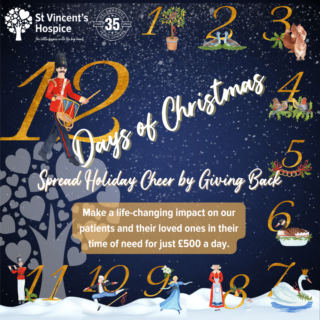 St Vincents Hospice Unveils Heart Warming 12 Days Of Christmas Campaign Paisley Scotland 
